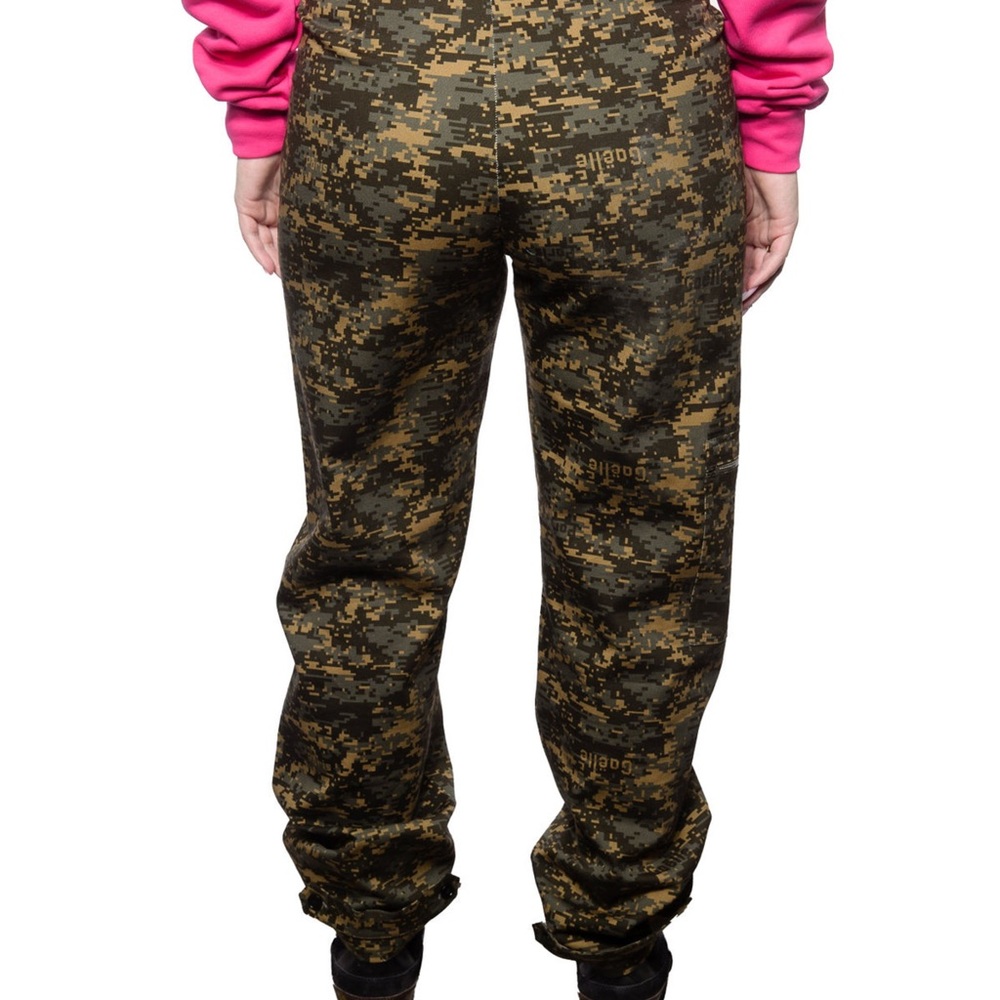 Camo Print Cargo Pants